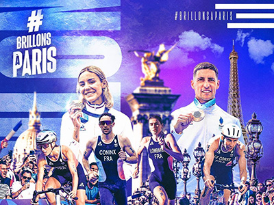 MERCI à l’Équipe de France de triathlon qui nous a fait vibrer !